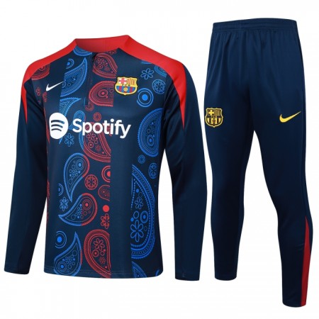 Barcelona Trainings Sweatshirt Kwart-Zip 2024-25